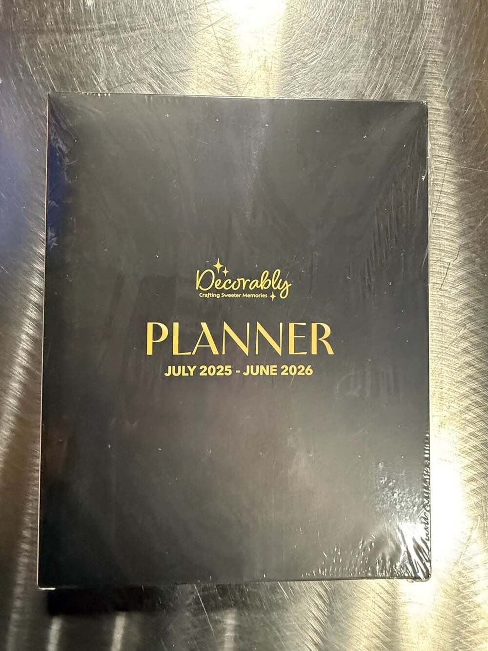 Decorably 12-Month Academic Planner July 2025 - June 2026